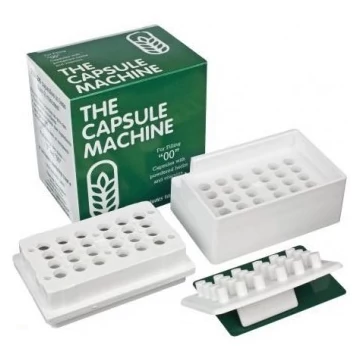 Kapszulatöltő gép 00-ás méretű kapszulákhoz