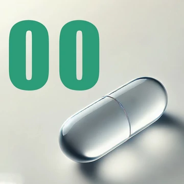 Átlátszó zselatin kapszula &amp;quot;00&amp;quot; méret – standard méret